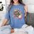 Stealing Bases And Hearts Baseball Puns Sports Women's Comfort Colors T-Shirt Chalky Mint