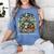 Tired Mom's Baseball Club Surviving On Snacks And Home Runs Women's Comfort Colors T-Shirt Chalky Mint Tired Mom's Baseball Club Surviving On Snacks And Home Runs Women's Comfort Colors T-Shirt Chalky Mint
