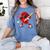 Valentine Baseball Heart Sports Love Valentines Day Boys Women's Comfort Colors T-Shirt Chalky Mint