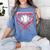 Valentines Baseball Boys Ice Cream Drip Heart Youth Kids Women's Comfort Colors T-Shirt Chalky Mint Valentines Baseball Boys Ice Cream Drip Heart Youth Kids Women's Comfort Colors T-Shirt Chalky Mint