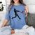 Valentines Day Baseball Batter Silhouette Heart Men Boys Kid Women's Comfort Colors T-Shirt Chalky Mint