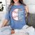 Warning Baseball Mom Will Yell Loudly Women's Comfort Colors T-Shirt Chalky Mint