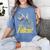 Women's Fallout TV Series Lucy Do Unto Others Baseball Bat Gamer Women's Comfort Colors T-Shirt Chalky Mint