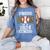 Womens Proud Mom Of a 2024 Senior Class Of 2024 Baseball Mom Women's Comfort Colors T-Shirt Chalky Mint