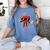 Women's Valentines Day Heart Baseball Player Sports Boys Kids Men Women's Comfort Colors T-Shirt Chalky Mint