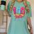 100 Days Of School Baseball Drip 100th Day Of School Women's Comfort Colors T-Shirt Violet