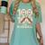 100 Days Of School Baseball Love Valentine’s Day Men Women Women's Comfort Colors T-Shirt Violet