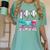 100 Days Of School Boys Kids 100th Day Of School Baseball Women's Comfort Colors T-Shirt Violet