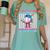 100 Days Smarter Baseball Drip Boys 100 Days Of School Kids Women's Comfort Colors T-Shirt Violet