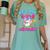 9th Birthday Baseball 9 Year Old Ice Cream Drip Boy Baseball Women's Comfort Colors T-Shirt Violet