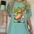 Banana Baseball Cartoon Cool Sports Kids Teens Women's Comfort Colors T-Shirt Violet