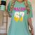 Baseball 6 7 Ice Cream Drip Number 67 Six Seven Meme Women's Comfort Colors T-Shirt Violet