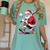 Baseball Christmas Santa Claus Batter Baseball Drip Women's Comfort Colors T-Shirt Violet Baseball Christmas Santa Claus Batter Baseball Drip Women's Comfort Colors T-Shirt Violet