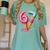 Baseball Drip Ice Cream 67 Women's Comfort Colors T-Shirt Violet Baseball Drip Ice Cream 67 Women's Comfort Colors T-Shirt Violet