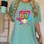 Baseball Drip Jersey Number 67 For Players & 67th Birthday Women's Comfort Colors T-Shirt Violet