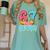 Baseball Drip Number 67 Player Trendy 6 7 Meme Women's Comfort Colors T-Shirt Violet