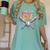 Baseball Drip Number 67 Player Women's Comfort Colors T-Shirt Violet