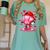Baseball Drip Valentine Sports Vday Ice Cream Drip Heart Women's Comfort Colors T-Shirt Violet Baseball Drip Valentine Sports Vday Ice Cream Drip Heart Women's Comfort Colors T-Shirt Violet