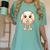 Baseball With Heart Hands Love Cute Baseball Women's Comfort Colors T-Shirt Violet