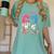Baseball Ice Cream I Was 6 Now I'm 7 67 Birthday Boy Women's Comfort Colors T-Shirt Violet