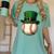Baseball Leprechaun Hat Saint Patrick Retro Women's Comfort Colors T-Shirt Violet Baseball Leprechaun Hat Saint Patrick Retro Women's Comfort Colors T-Shirt Violet