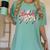 Baseball Mama Lightning Bolt Checkered Varsity Mother's Day Women's Comfort Colors T-Shirt Violet