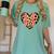 Baseball Mom Leopard Heart Valentine Day Mother Day Women's Comfort Colors T-Shirt Violet Baseball Mom Leopard Heart Valentine Day Mother Day Women's Comfort Colors T-Shirt Violet