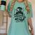 Baseball Mom May Get Loud Messy Bun Mother's Day Women's Comfort Colors T-Shirt Violet