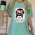 Baseball Mom Messy Bun Hair Player Mom Women's Comfort Colors T-Shirt Violet Baseball Mom Messy Bun Hair Player Mom Women's Comfort Colors T-Shirt Violet