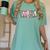 Baseball Mom With Pink Bow Women's Comfort Colors T-Shirt Violet