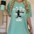 Baseball Mom My Son Will Be Waiting For You At Home Women's Comfort Colors T-Shirt Violet