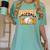 Baseball Mom Sports Orange Women's Comfort Colors T-Shirt Violet