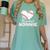 Baseball Nonnie Baseball Heart Women's Comfort Colors T-Shirt Violet
