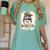 Bleached Messy Bun Game Day Vibes Baseball Mom Game Day Women's Comfort Colors T-Shirt Violet Bleached Messy Bun Game Day Vibes Baseball Mom Game Day Women's Comfort Colors T-Shirt Violet