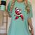 Christmas Baseball Player Santa Xmas Boys Men Toddler Women's Comfort Colors T-Shirt Violet Christmas Baseball Player Santa Xmas Boys Men Toddler Women's Comfort Colors T-Shirt Violet