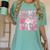 Coquette Bow In My Baseball Mom Era Baseball Mama Mother Day Women's Comfort Colors T-Shirt Violet
