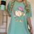 Cute Baseball Ice Cream Drip For Girls & Boys 2 Sides Women's Comfort Colors T-Shirt Violet