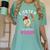Dabbing Easter Baseball Mom Mother's Day Bunny Sunday Egg Women's Comfort Colors T-Shirt Violet