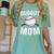Dugout Mom Baseball Mommy Baseball Mother's Day Women's Comfort Colors T-Shirt Violet