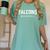 Falcons Baseball Inspired Women's Comfort Colors T-Shirt Violet Falcons Baseball Inspired Women's Comfort Colors T-Shirt Violet