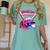 Game Kindergarten Baseball Ice Cream Drip On Back To School Women's Comfort Colors T-Shirt Violet Game Kindergarten Baseball Ice Cream Drip On Back To School Women's Comfort Colors T-Shirt Violet