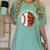 Granny Of Ballers Baseball Basketball Grandma Granny Women's Comfort Colors T-Shirt Violet