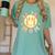 Groovy Retro Floral Happy Smiling Face Baseball Mom Women's Comfort Colors T-Shirt Violet Groovy Retro Floral Happy Smiling Face Baseball Mom Women's Comfort Colors T-Shirt Violet