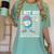 I Hit 100 Days Of School Baseball Ice Cream Drip Boys Girls Women's Comfort Colors T-Shirt Violet