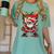 HUGvyn Santa Playing Baseball Ice Cream Drip Christmas Boys Women's Comfort Colors T-Shirt Violet HUGvyn Santa Playing Baseball Ice Cream Drip Christmas Boys Women's Comfort Colors T-Shirt Violet