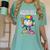Ice Cream Drip Baseball Bruh Baseball Drip Boy Youth Women's Comfort Colors T-Shirt Violet