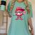 Ice Cream Drip Baseball Valentine's Day Spots Baseball Drip Women's Comfort Colors T-Shirt Violet Ice Cream Drip Baseball Valentine's Day Spots Baseball Drip Women's Comfort Colors T-Shirt Violet