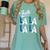 LA Baseball Fan Christmas FA La La Holiday Blue Theme Women's Comfort Colors T-Shirt Violet LA Baseball Fan Christmas FA La La Holiday Blue Theme Women's Comfort Colors T-Shirt Violet