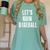 Let's Ruin Baseball Women's Comfort Colors T-Shirt Violet Let's Ruin Baseball Women's Comfort Colors T-Shirt Violet
