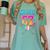 Mason 67 Ice Cream Drip Baseball Ice Cream Drip Women's Comfort Colors T-Shirt Violet